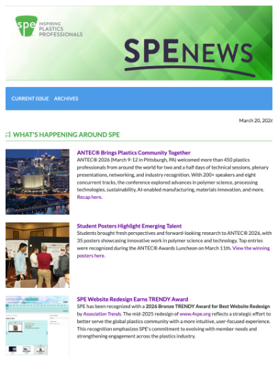 SPE News - March 20, 2026